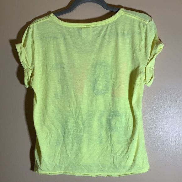 Victoria Secret PINK Neon Yellow Crop Top - Picture 4 of 4